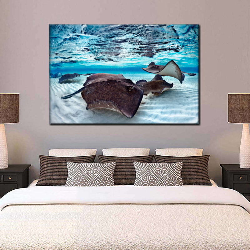 Stingrays Sea Life Wall Art