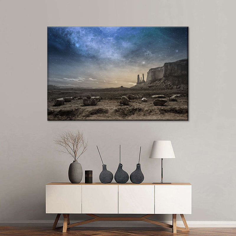 Simple Night Sky Wall Art