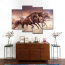Three Running Horses Wall Art