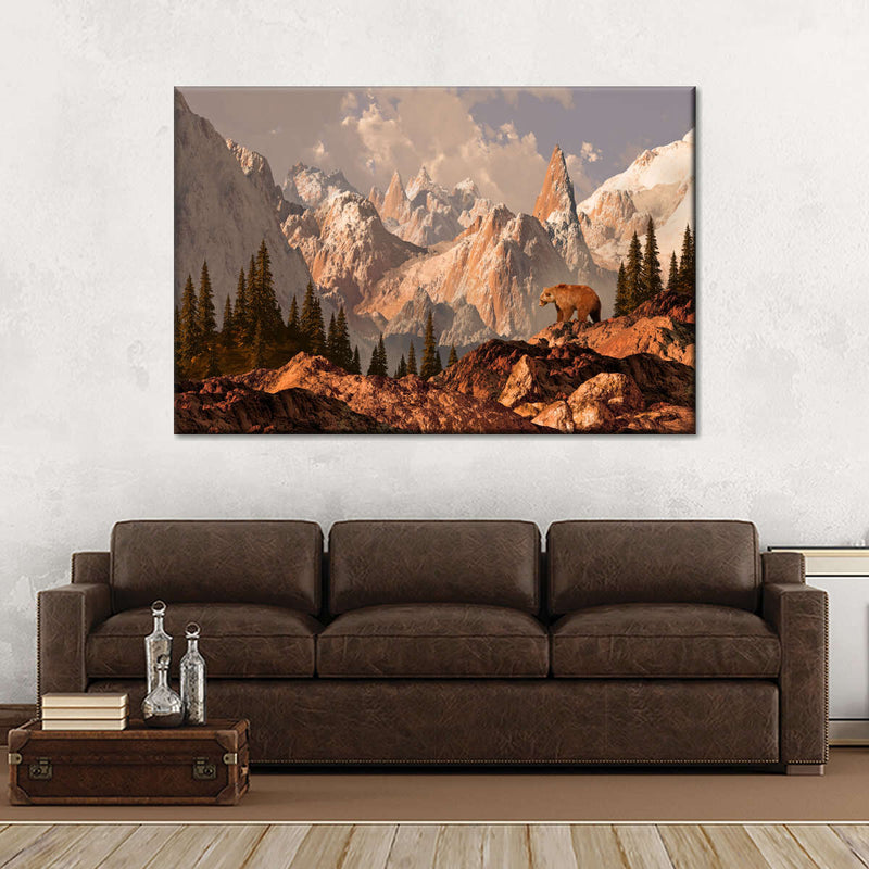 Rocky Mountain Bear Wall Art