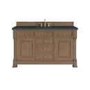 James Martin Brookfield 60" Single Bathroom Vanity, Pecan