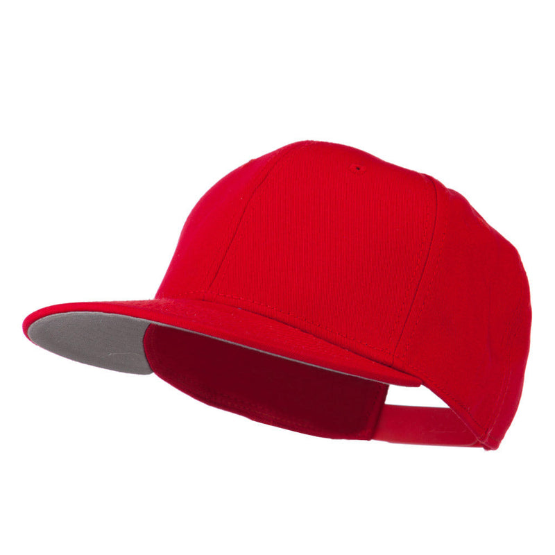 Superior Cotton Twill Flat Bill Snapback Prostyle Cap