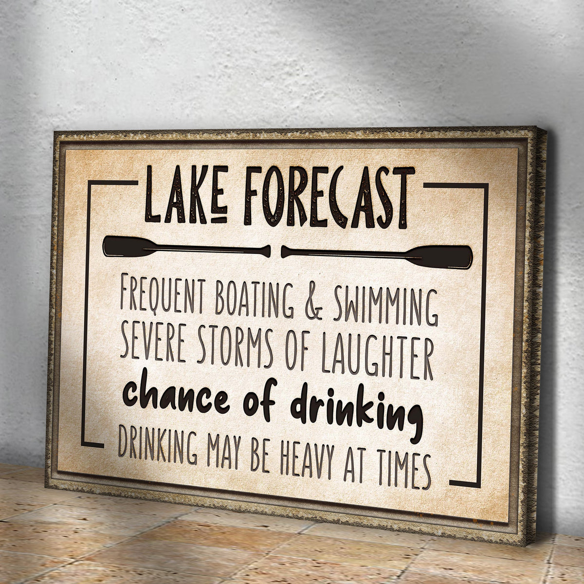 Lake Forecast Sign, photo 3 of 7