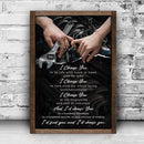 I'd Find You And I'd Choose You Couple Sign by Tailored Canvases