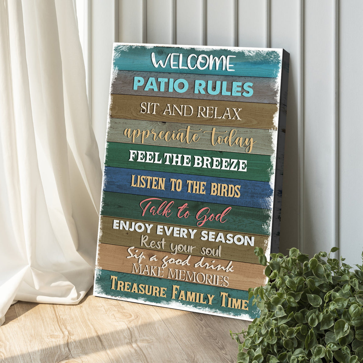 Patio Rules Sign, photo 2 of 7