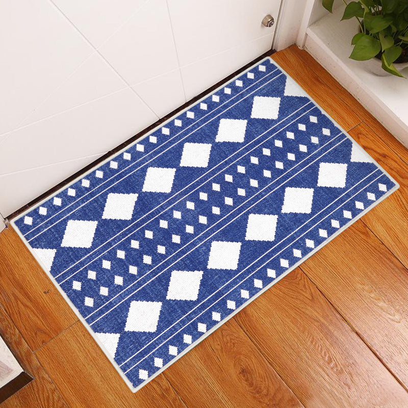 Sussexhome Diamond Collection 2 x 3 Foot Heavy Duty Low Pile Landing Rug Runner