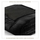 Velvet Plush Sherpa Bed Blanket - Sherpa Fleece Collection by Great Bay Home