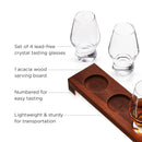 Crystal Spirit Glass Flight Set by Viski