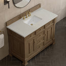 James Martin Brookfield 48" Single Bathroom Vanity, Pecan