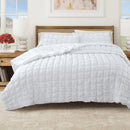 Puff Marshmallow Texture Quilt Set - Marshmallow Collection by Great Bay Home