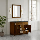 James Martin Bellshire 48" Single Bathroom Vanity, Honey Oak