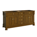 James Martin Brookfield 72" Double Bathroom Vanity, Honey Oak