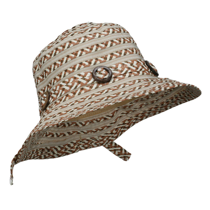 Women's Toyo Braid Buckle Bucket Hat