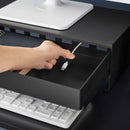 Monitor Stand With Drawer - Steel by Yamazaki Home