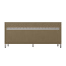 James Martin Chicago 72" Double Bathroom Vanity, Walnut Whisper