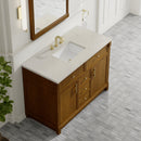 James Martin Bellshire 48" Single Bathroom Vanity, Honey Oak