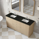 James Martin Gracyn 72" Double Bathroom Vanity, Coastal Driftwood