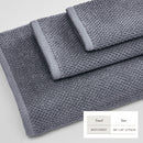 Cotton Textured Bath Towel Set - Acacia Collection by Great Bay Home