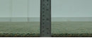 Teal and Brown Modern Contemporary Design Custom Made wool Rug