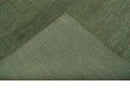Teal and Brown Modern Contemporary Design Custom Made wool Rug