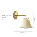 GobekUsa Bowknot Bell Wall Lamp E27 LED Glass Bedroom Kitchen Island Kids/Princess Room