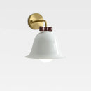GobekUsa Bowknot Bell Wall Lamp E27 LED Glass Bedroom Kitchen Island Kids/Princess Room