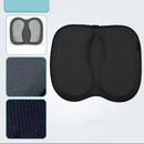 Teal & black 3d honeycomb silica gel seat cushion office chair support by Decorbites