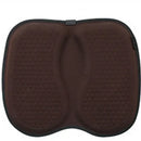 Teal & black 3d honeycomb silica gel seat cushion office chair support by Decorbites