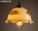GobekUsa Blue Glass Pendant Lights for Bedroom Dinning Living Room