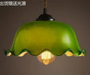 GobekUsa Blue Glass Pendant Lights for Bedroom Dinning Living Room