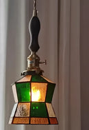 GobekUsa Blue Glass Pendant Lights for Bedroom Dinning Living Room