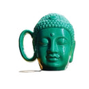 GobekUsa Buddha Sculpture Ceramic Coffee Cup with Covered Handle - Character Portrait Mug