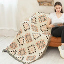 GobekUsa Dustproof Butterfly Carp Pattern Sofa Blanket