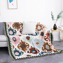 GobekUsa Dustproof Butterfly Carp Pattern Sofa Blanket