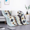 GobekUsa Dustproof Butterfly Carp Pattern Sofa Blanket