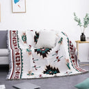 GobekUsa Dustproof Butterfly Carp Pattern Sofa Blanket