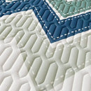 GobekUsa Cool Summer Blanket Set with Latex Bed Mat - Lightweight Breathable Comforter Bedding