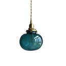 GobekUsa Glass Ball Pendant Light: Nordic Modern LED Lamp for Bedroom and Bathroom