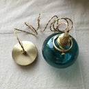 GobekUsa Glass Ball Pendant Light: Nordic Modern LED Lamp for Bedroom and Bathroom