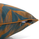 GobekUsa Banana Tree Leaves Jacquard Cushion Cover 50x50cm