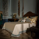 GobekUsa 200S Egyptian Cotton Embroidery Bedding Set - Queen King Size Linens