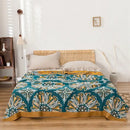 GobekUsa Bohemia Cotton Blanket - Soft, Breathable, King Size