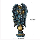 GobekUsa Greek Mythology Prayer Angel Goddess Statue for Home Study Decor