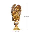GobekUsa Greek Mythology Prayer Angel Goddess Statue for Home Study Decor