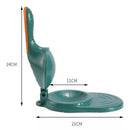 Teal & orange dough press tool kitchen dumpling skin maker by Decorbites