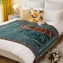 GobekUsa Knitted Nordic Outdoor Sofa Blanket - Home Decor Aesthetics & Camping Picnic Mat