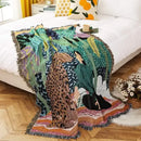GobekUsa Knitted Nordic Outdoor Sofa Blanket - Home Decor Aesthetics & Camping Picnic Mat