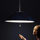 GobekUsa Deformed Fabric Umbrella Chandeliers LED Lamp for Home Lighting