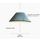 GobekUsa Deformed Fabric Umbrella Chandeliers LED Lamp for Home Lighting