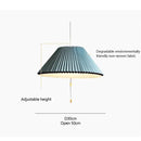 GobekUsa Deformed Fabric Umbrella Chandeliers LED Lamp for Home Lighting